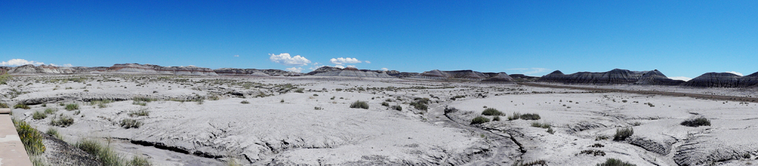 View on the othe side of the street from The Teepees